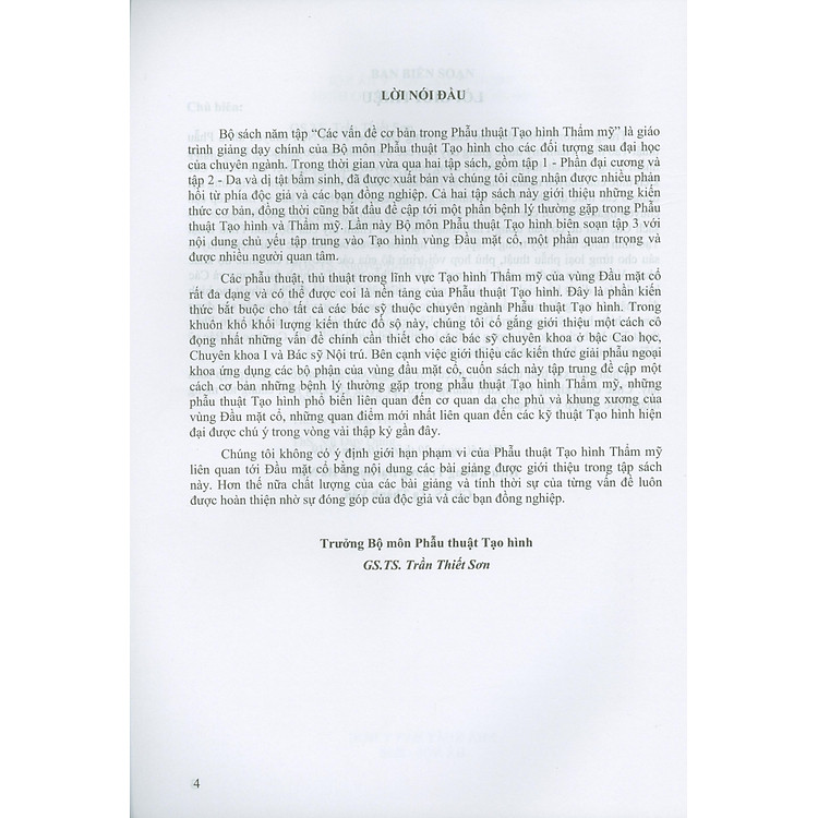 Các Vấn Đề Cơ Bản Trong Phẫu Thuật Tạo Hình Thẩm Mỹ (Phần III: Đầu Mạt Cổ) - Ảnh 6