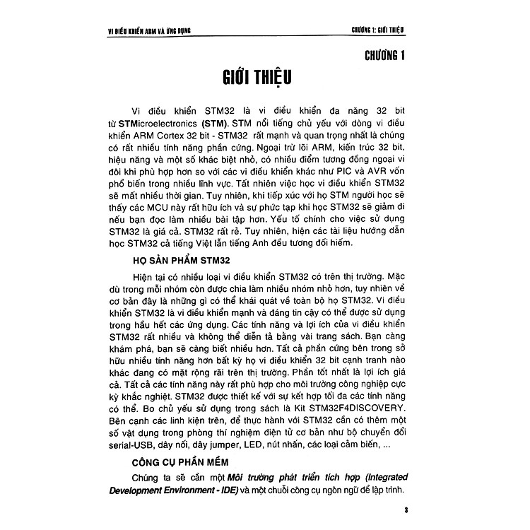 Vi Điều Khiển ARM Và Ứng Dụng - Lập Trình Điều Khiển Với STM32 - Ảnh 3