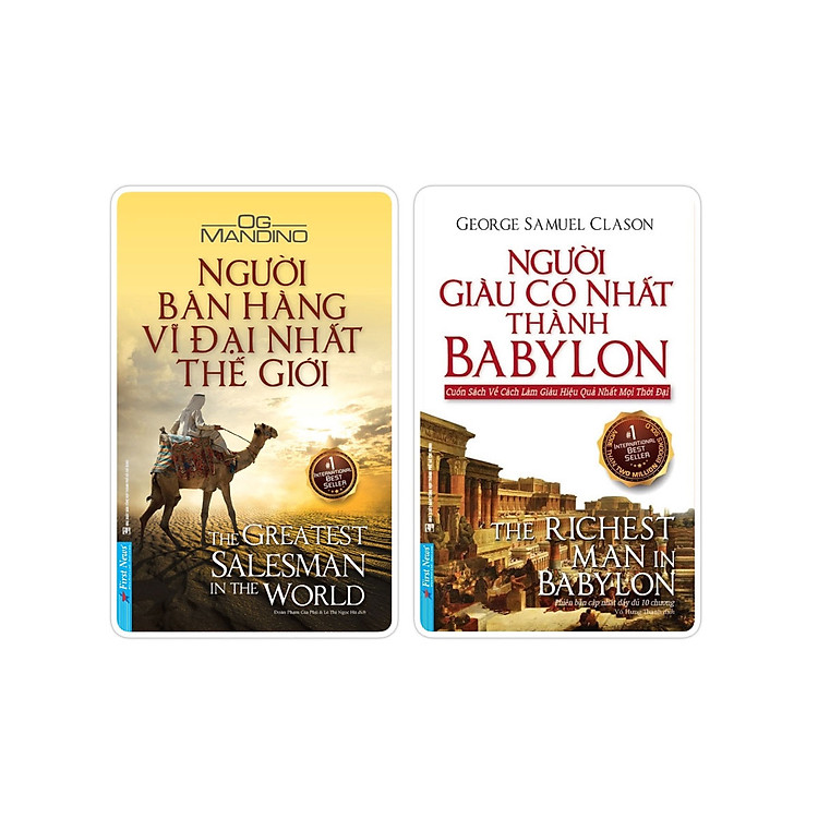 Combo Người Bán Hàng Vĩ Đại Nhất Thế Giới + Người Giàu Có Nhất Thành Babylon (Bộ 2 Cuốn)_FN