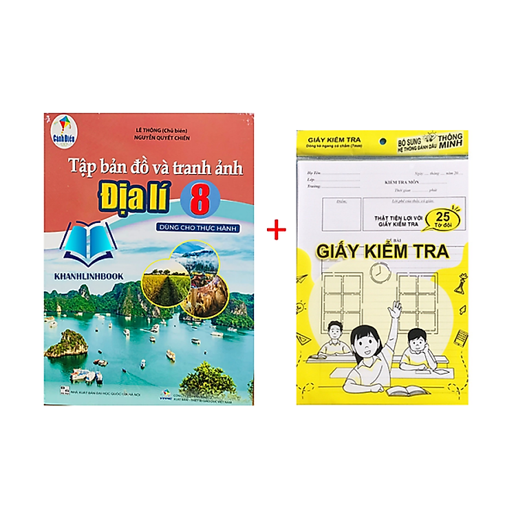 Tập bản đồ và tranh ảnh Địa lí 8 (Cánh diều)