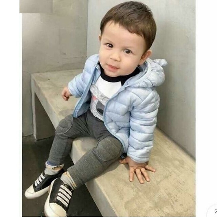 Áo khoác phao có tai