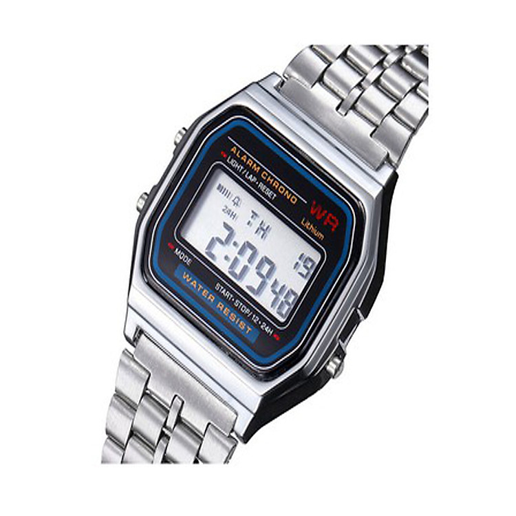 Đồng Hồ Điện Tử Thời Trang Nam Dây Hợp Kim WR WR001