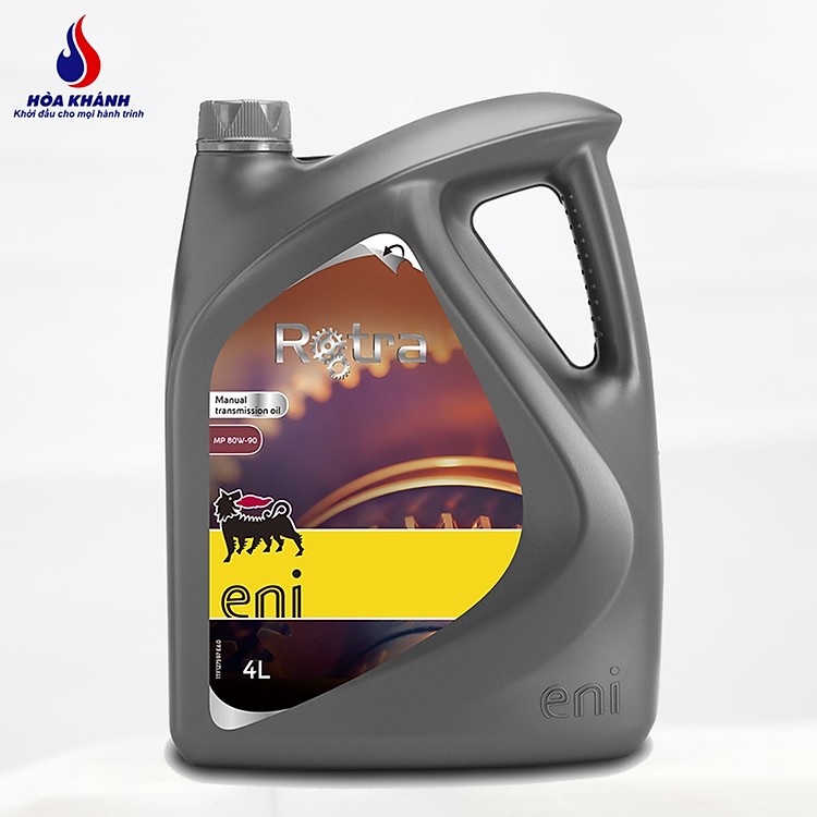 Dầu nhớt hộp số ô tô tổng hợp cao cấp eni Rotra MP 80W-90 ( 4 Lít )