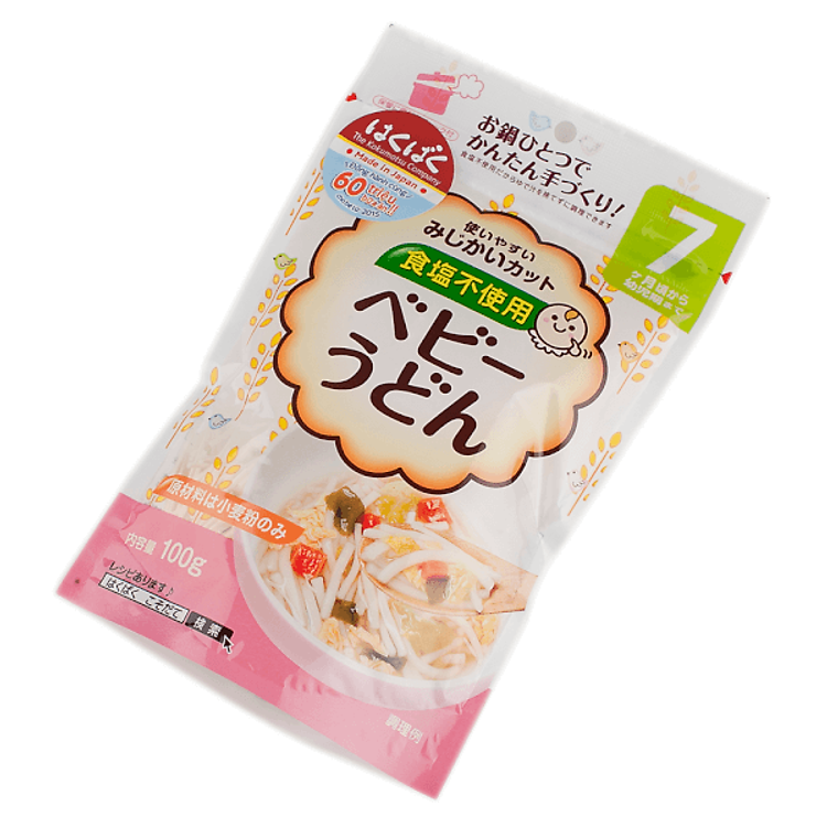 Nơi mua Mì ăn dặm Hakubaku Udon cho trẻ Hàng chuẩn Tiết kiệm - Hình ảnh 5