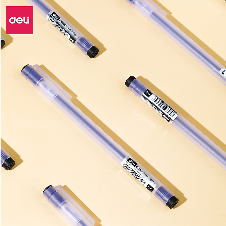 Bút Mực Gel 0.5mm Deli (Nhiều màu) - Ảnh 4