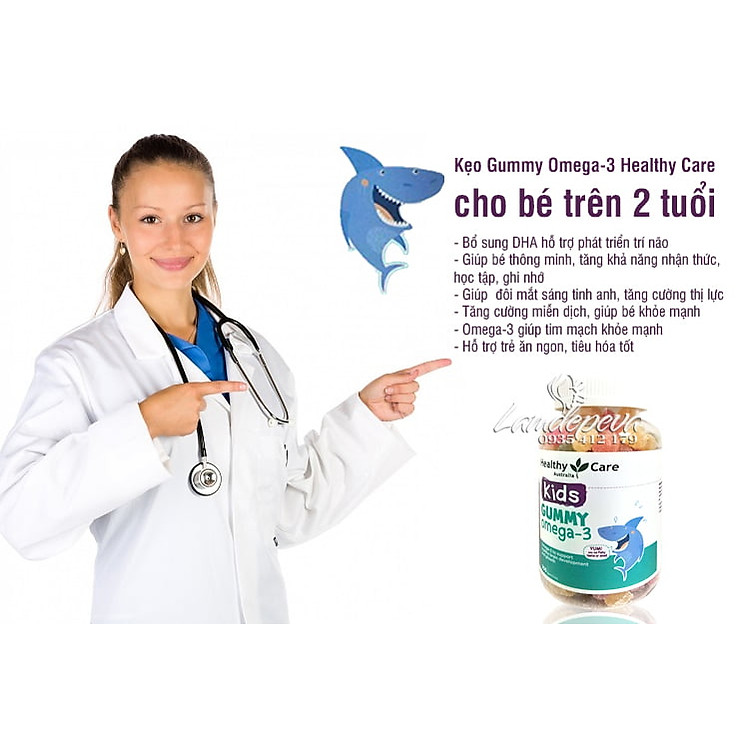 Kẹo Dẻo Omega-3 Healthy Care Cho Bé Tiết kiệm - Hình ảnh 5