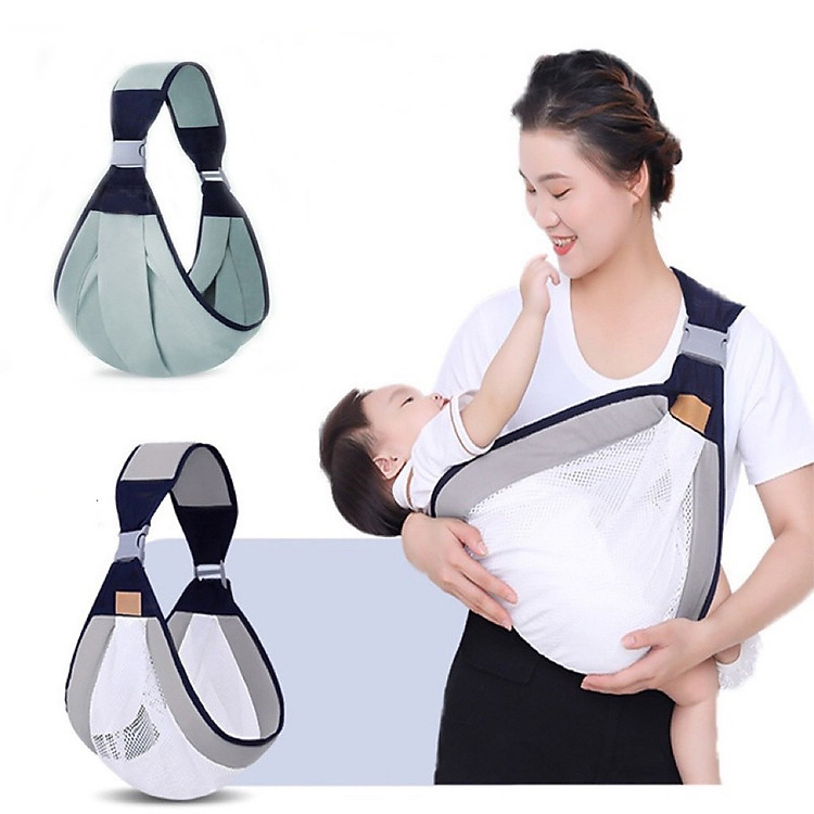 Đai địu lưới thoáng khí cho bé Chính hãng Giá tốt - Hình ảnh 4