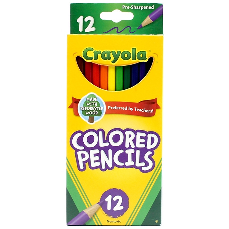 Bộ Bút Chì Crayola 12 Màu