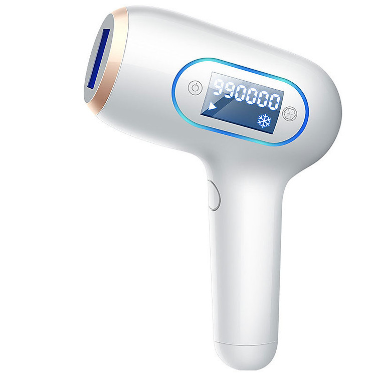 Máy Triệt Lông Mini Cầm Tay Cá Nhân Tại Nhà, Không Dây, Màn Hình Hiển Thị LCD Kết Hợp Làm Mát Không Gây Đau Rát Và Làm Dịu Da- Hàng Cao Cấp