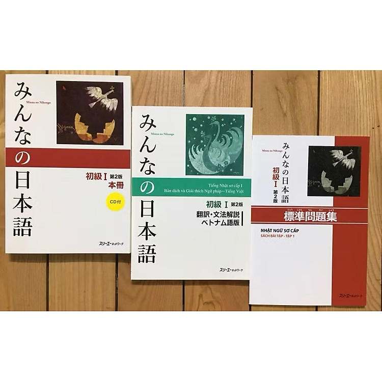 Minano Nihongo Sơ Cấp 1 – N5 (Bản Mới In Màu)