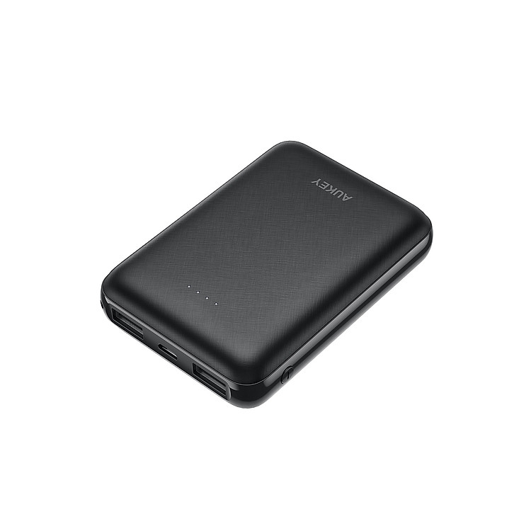 Pin Sạc Dự Phòng 10000mAh AUKEY PB-N66 2 Cổng Sạc 2.4A Công Suất 12W Công Nghệ Aipower Thông Minh - Hàng Chính Hãng