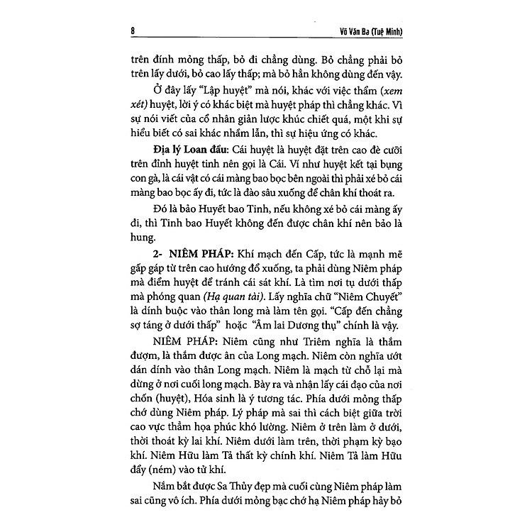 Quyết Địa Tinh Thư - Điểm Huyệt Bộ - Tập 2 - Ảnh 5