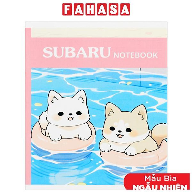 Tập Học Sinh Subaru – Thú Cưng (4 ly ngang, 96 trang)