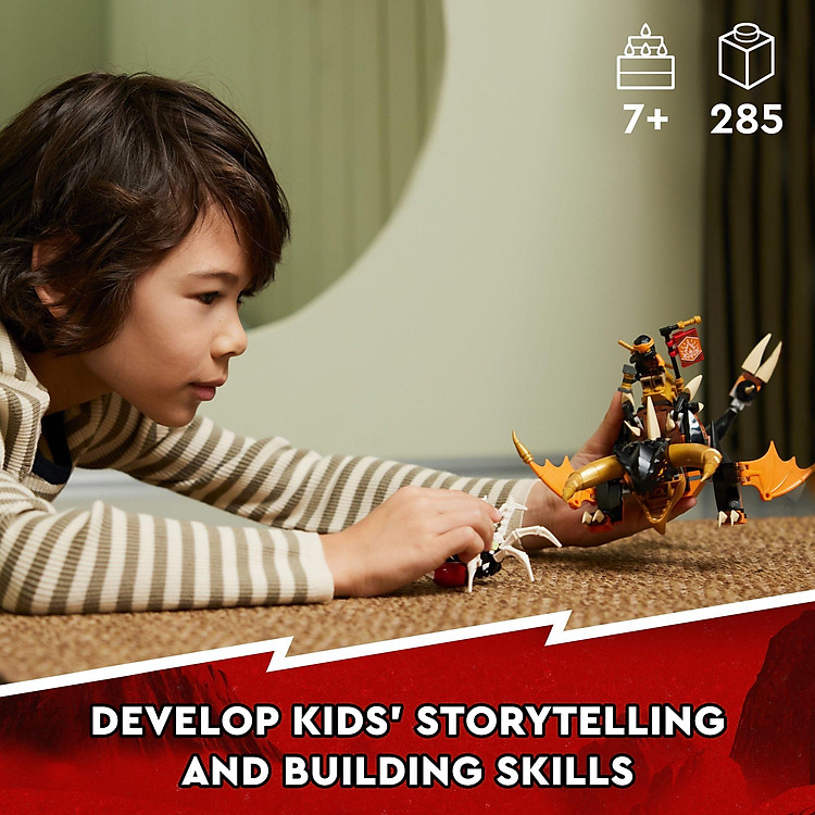 Mua LEGO Ninjago 71782 Rồng Thần Cole Chính hãng Ưu đãi - Hình ảnh 5