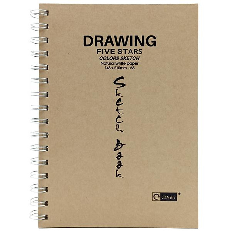 Sổ Vẽ Lò Xo A5 (30 tờ)