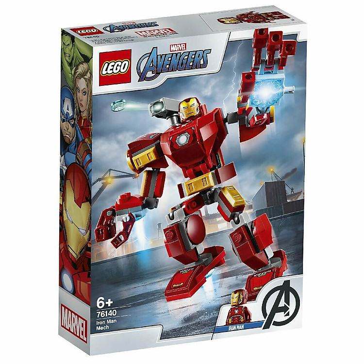 Bộ lắp ráp Chiến Giáp Người Sắt - LEGO Marvel 76140 (148 Chi Tiết)