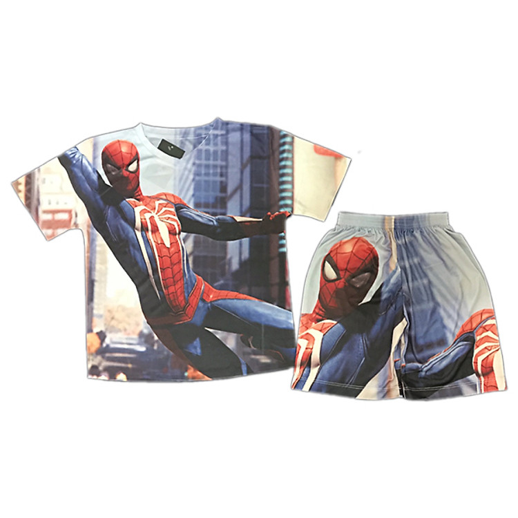 Đồ Bộ Bé Trai Hình Spider Man In 3D 22