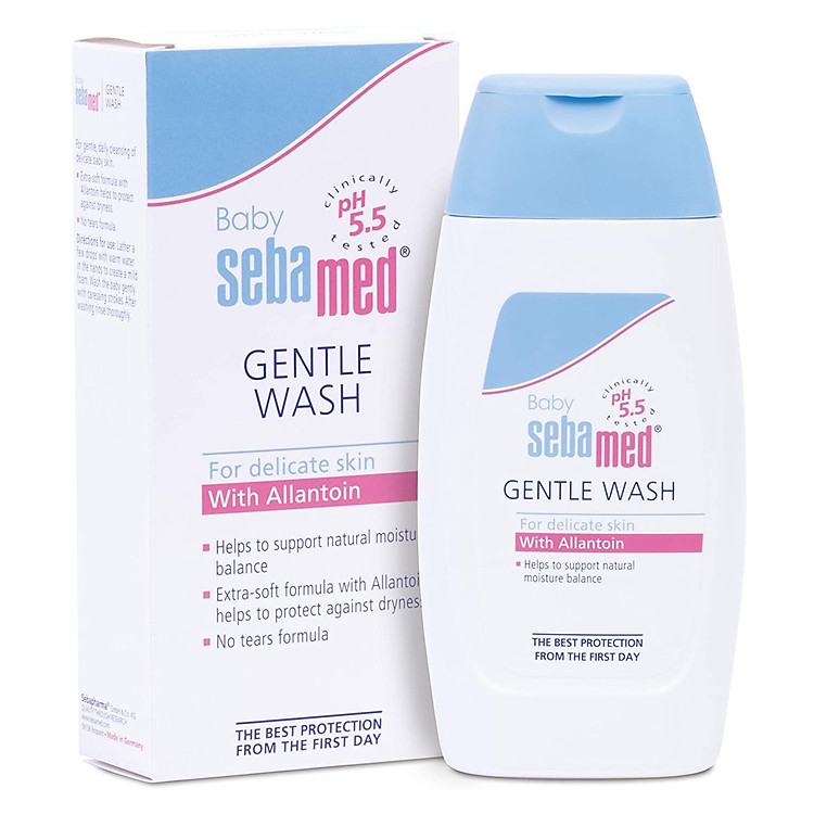 Sữa tắm gội toàn thân cho bé Sebamed pH5.5 - SBB08