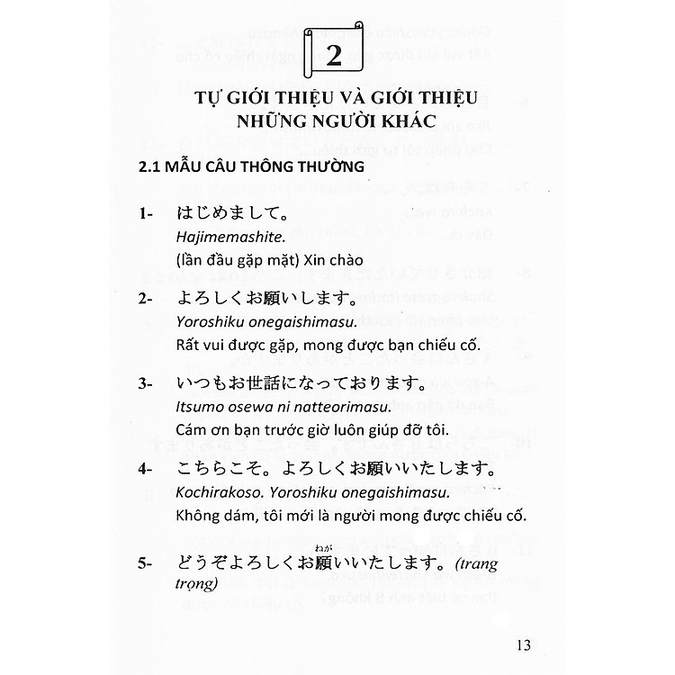 Tiếng Nhật Xã Giao Hàng Ngày - Ảnh 9