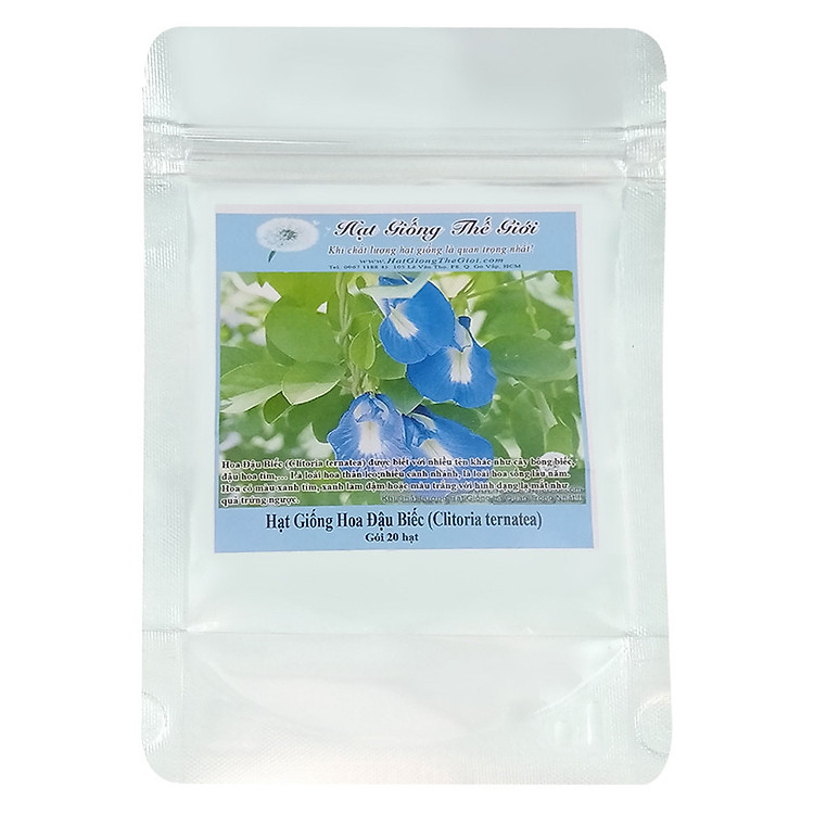 Hạt Giống Hoa Đậu Biếc (20 Hạt)