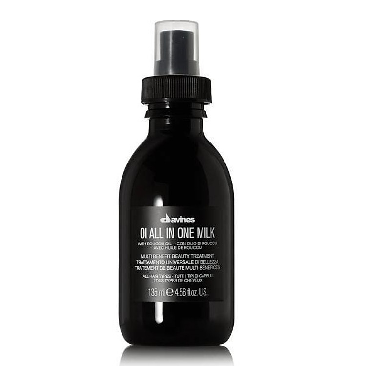 Xịt dưỡng tóc Davines OI OIL All in One Milk đa năng siêu mềm mượt Ý 135ml