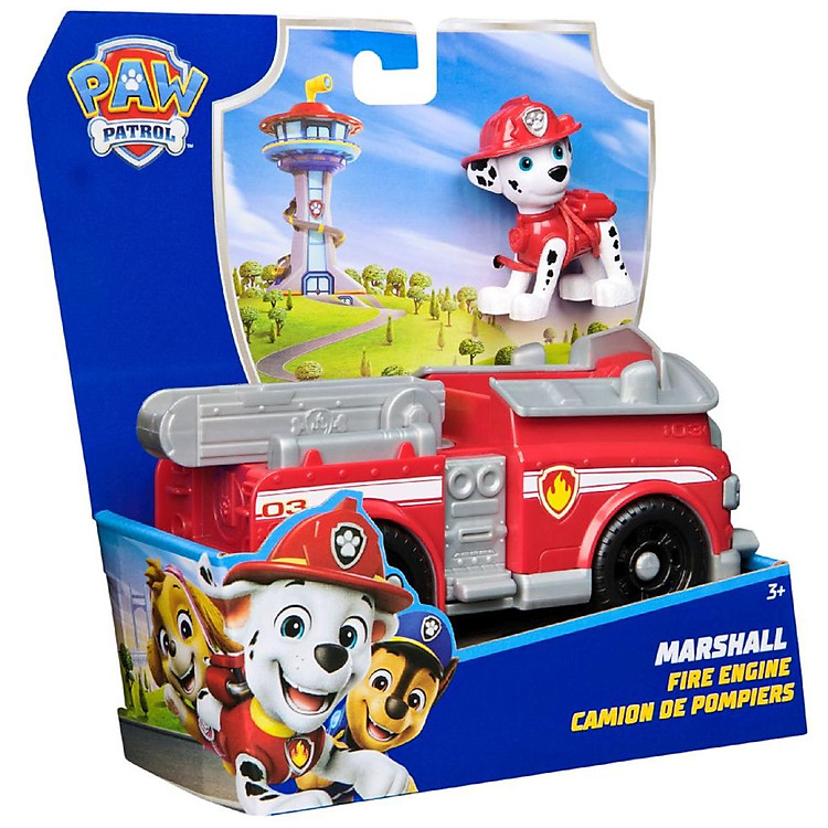 Đồ Chơi Xe Cứu Hộ Paw Patrol Marshall Chính hãng Tiết kiệm - Hình ảnh 3