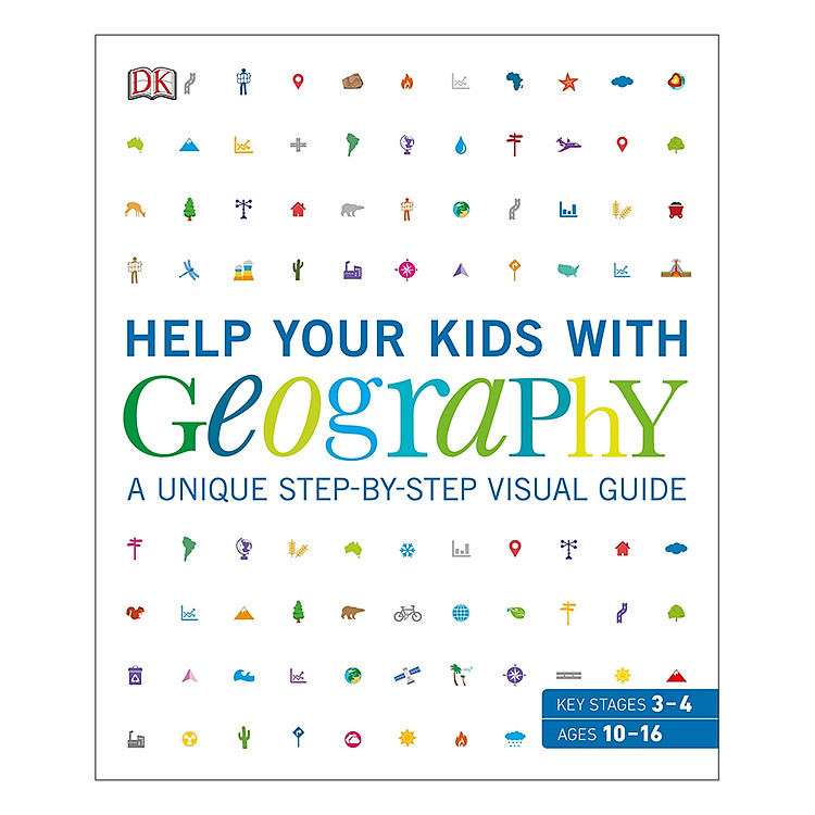 Sách Help Your Kids with Geography: A unique step-by-step visual guide - Help Your Kids With (Paperback)