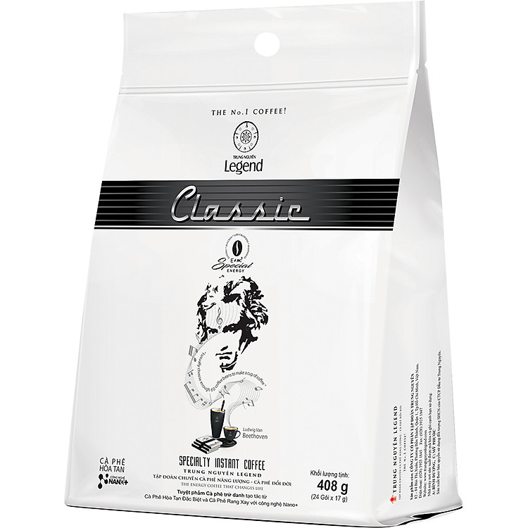 Cà Phê Trung Nguyên Legend Classic (24 Gói x 17G)