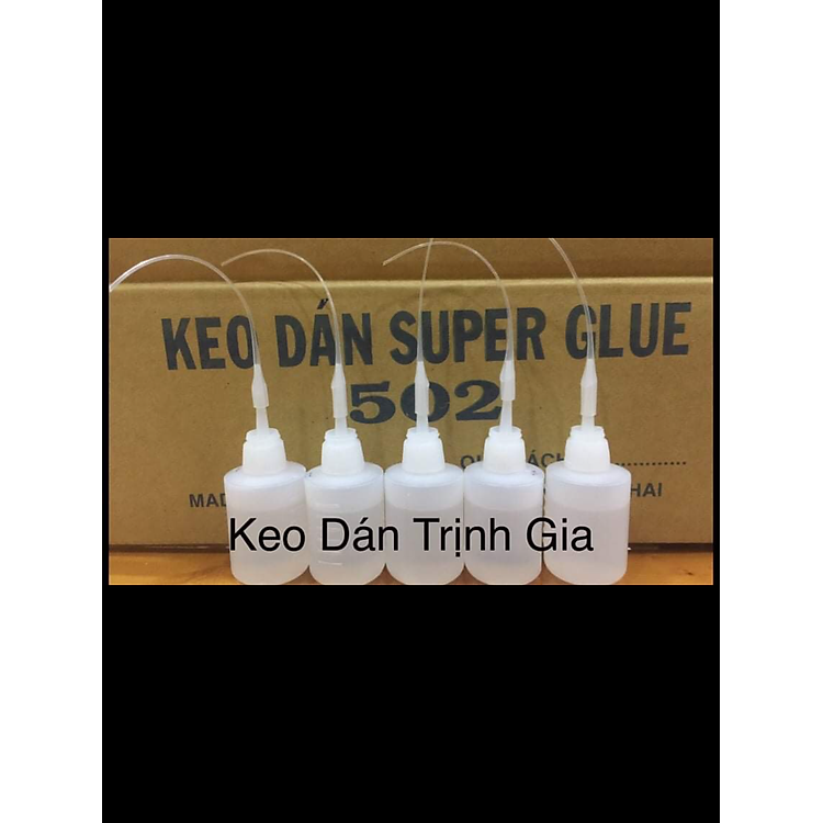 50 BÌNH Keo Dán Gỗ, Keo Dấn Đa Năng, Keo 502 Full 30gr- Giống Hình
