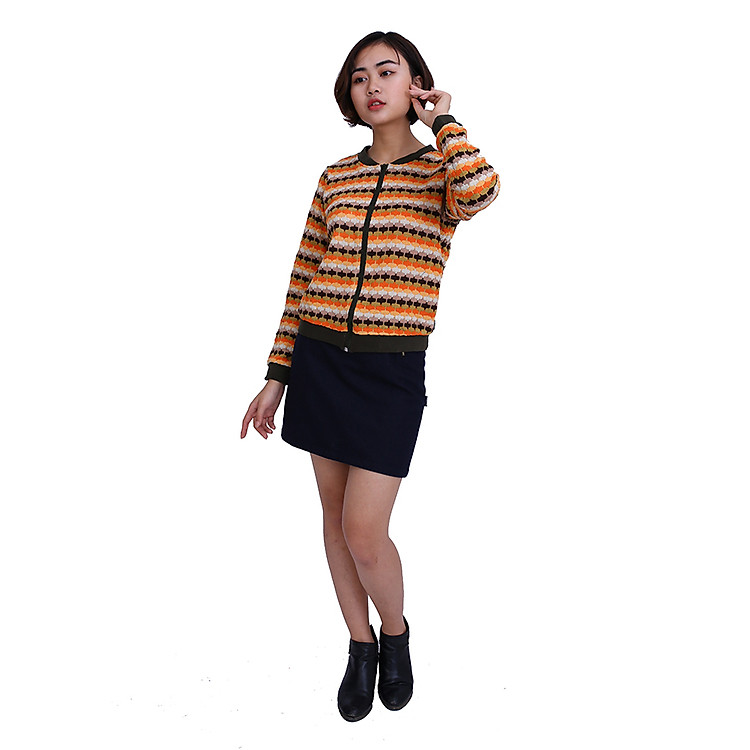 Áo Khoác Bomber Len