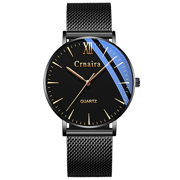 Đồng Hồ Nam Craina Dây Titanium Siêu Nhẹ Cao Cấp - Mặt Kính Sapphire Chống Trầy Siêu Tốt - Máy Quartz Nhật Siêu Bền - Chạy 3 Kim Thời Thượng - Lắp Máy Bằng Thép Không Gỉ - Chống Nước 3ATM