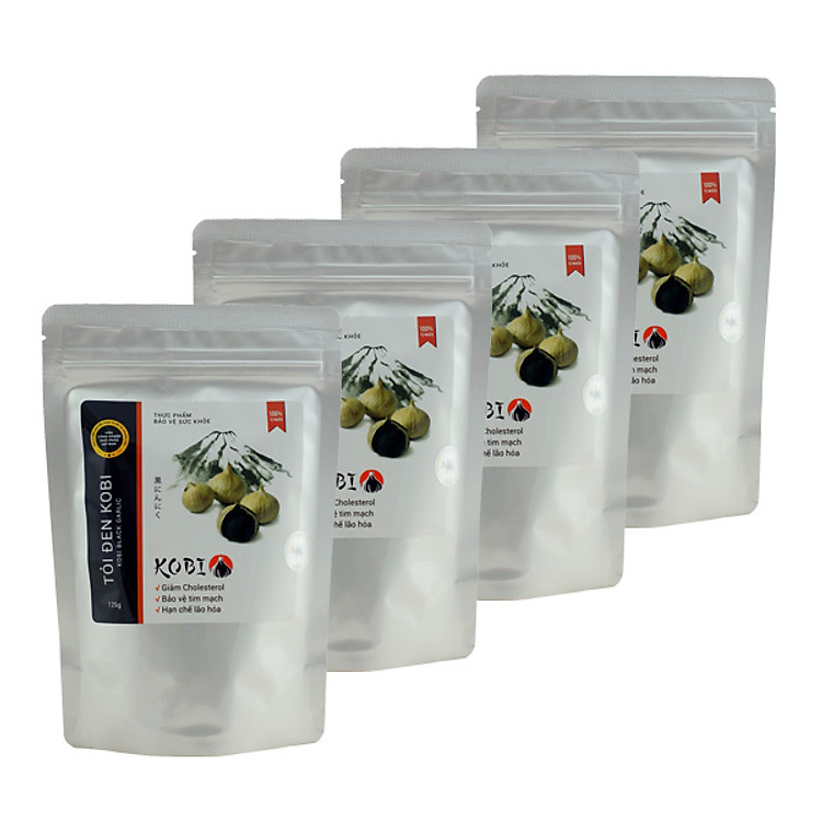 Thực phẩm chức năng 4 Túi Tỏi Đen Kobi 125g