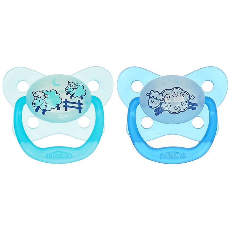 Set 2 ty ngậm dạ quang Dr.Brown's Tiết kiệm - Hình ảnh 5