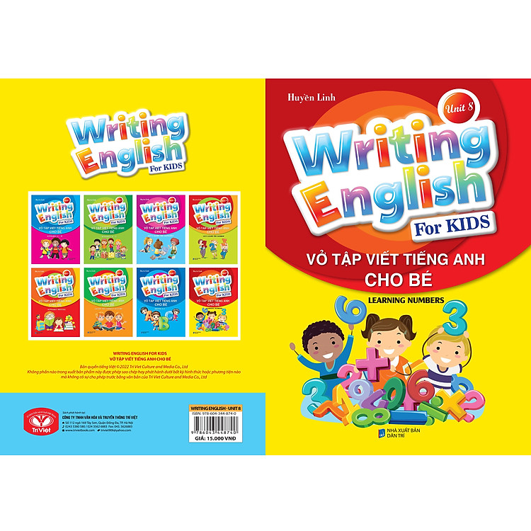 Vở Tập Viết Tiếng Anh Cho Bé - Tập 8 - Ảnh 8