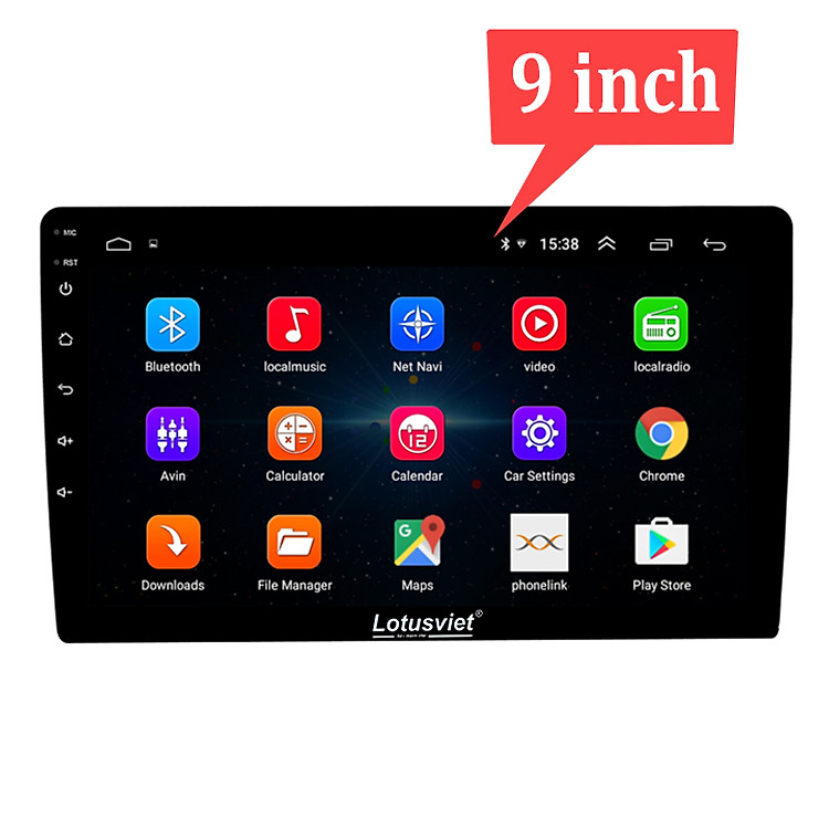 Màn hình DVD Android cao cấp Wifi, 4G dùng cho tất cả các loại xe ô tô Ram 4G Rom 64G - Hàng Chính Hãng - Mã: LV–AD900 4+64