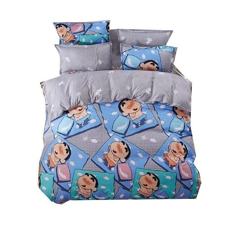 Bộ ga gối Cotton Poly shin bút chì
