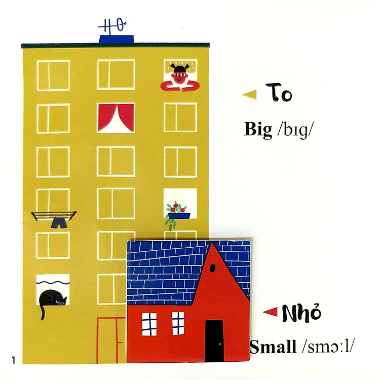 Đục Trổ Thông Minh - Những Từ Vựng Đầu Đời Của Bé - Sự Tương Phản - Ảnh 3