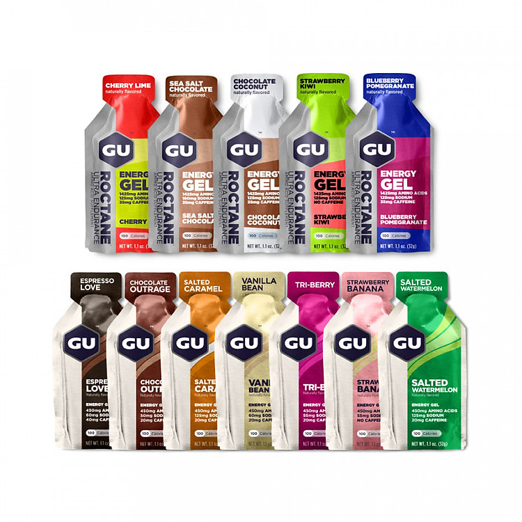 Gel năng lượng GU - Mixed Box - hộp 24 gói (12 vị) (Giao vị ngẫu nhiên)