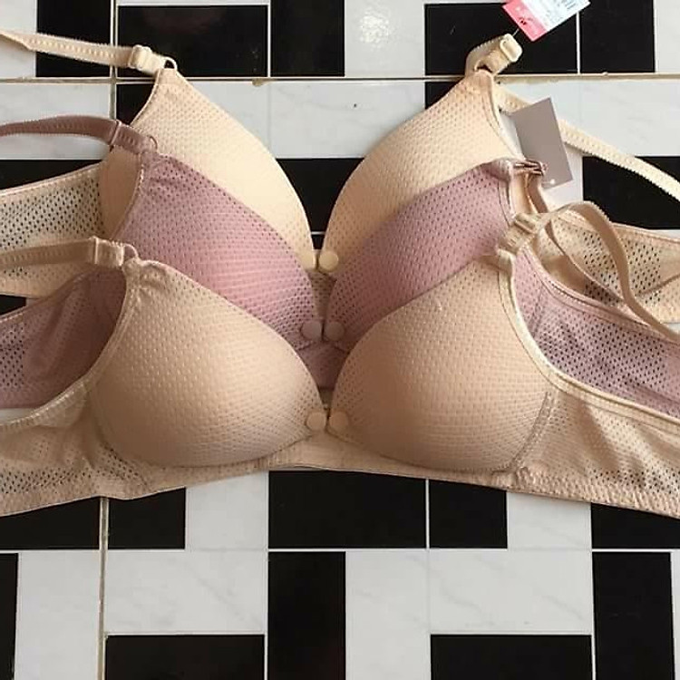 Bộ 3 Áo Lót Bầu Và Cho Con Bú Thông Hơi - Màu Ngẫu Nhiên