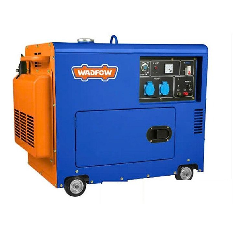 TỔ MÁY PHÁT ĐIỆN DÙNG DẦU DIESEL 5000W (LOẠI KHÔNG ỒN) WADFOW WDG2A50-1 - HÀNG CHÍNH HÃNG