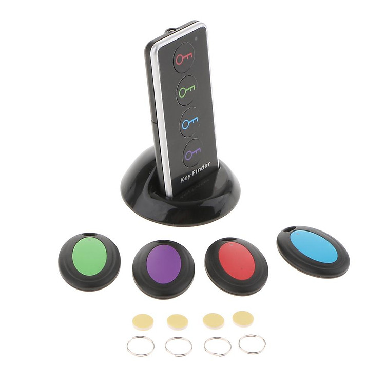 LED Anti-Lost Key Finder Find Locator Keychain Sound Wireless Tracker Remote