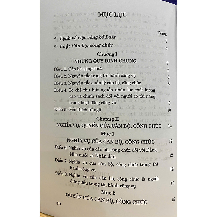 Luật Cán Bộ, Công Chức Năm 2025 - Ảnh 2