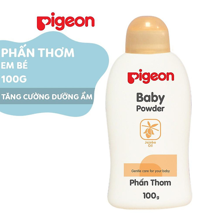 Phấn thơm em bé Pigeon 100g Chính hãng Giá tốt - Hình ảnh 4