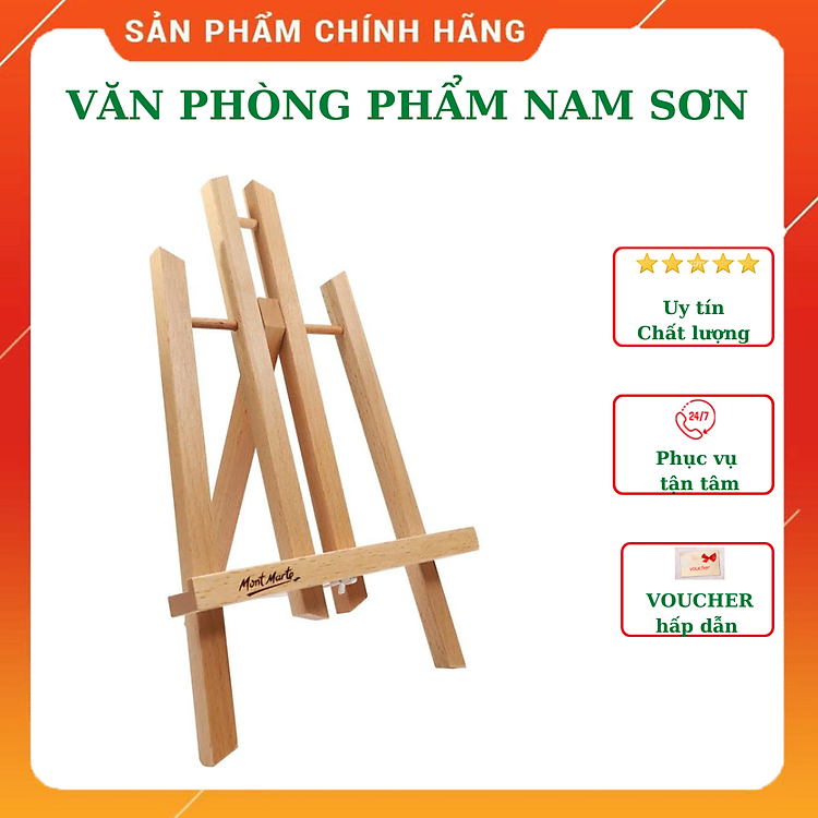 Giá Vẽ Gỗ Để Bàn Mont Marte – Small
