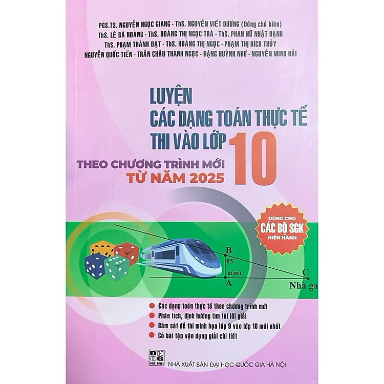 Luyện Các Dạng Toán Thực Tế Thi Vào Lớp 10 (Theo Chương Trình Mới Từ Năm 2025)