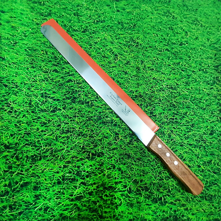 Dao Cắt Bánh Lưỡi Thẳng 35cm Tay Cầm Gỗ 13cm Loại 14inch (48cm)
