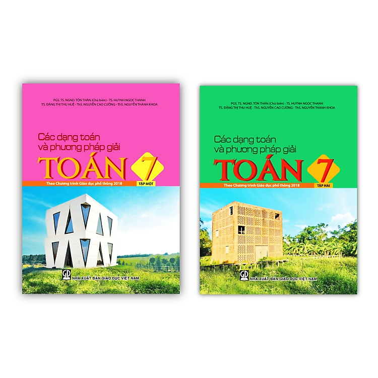 Combo Các Dạng Toán Và Phương Pháp Giải Toán 7 – Tập 1 + Tập 2 (Theo Chương Trình Giáo Dục Phổ Thông 2018)