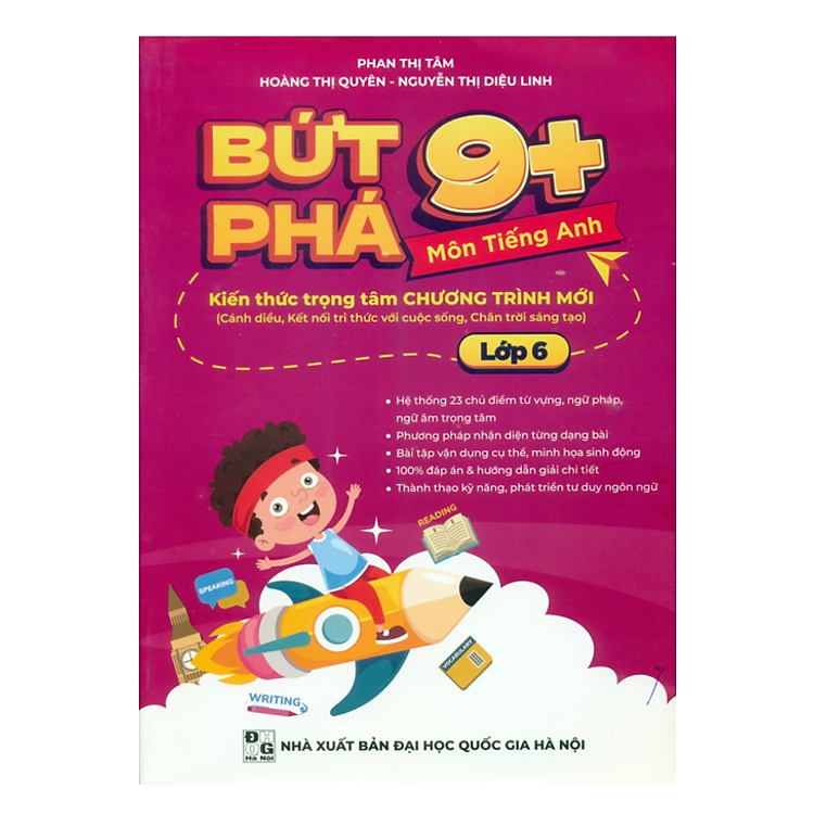 Bứt Phá 9+ Môn Tiếng Anh – Lớp 6