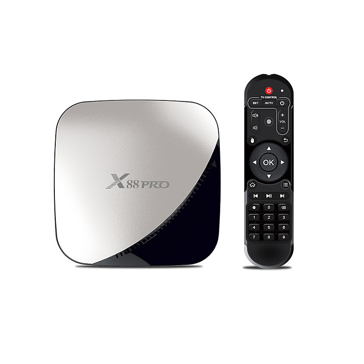 Hộp Tivi Box Android 9.0 X88 Pro RR3318 Wifi H.265
