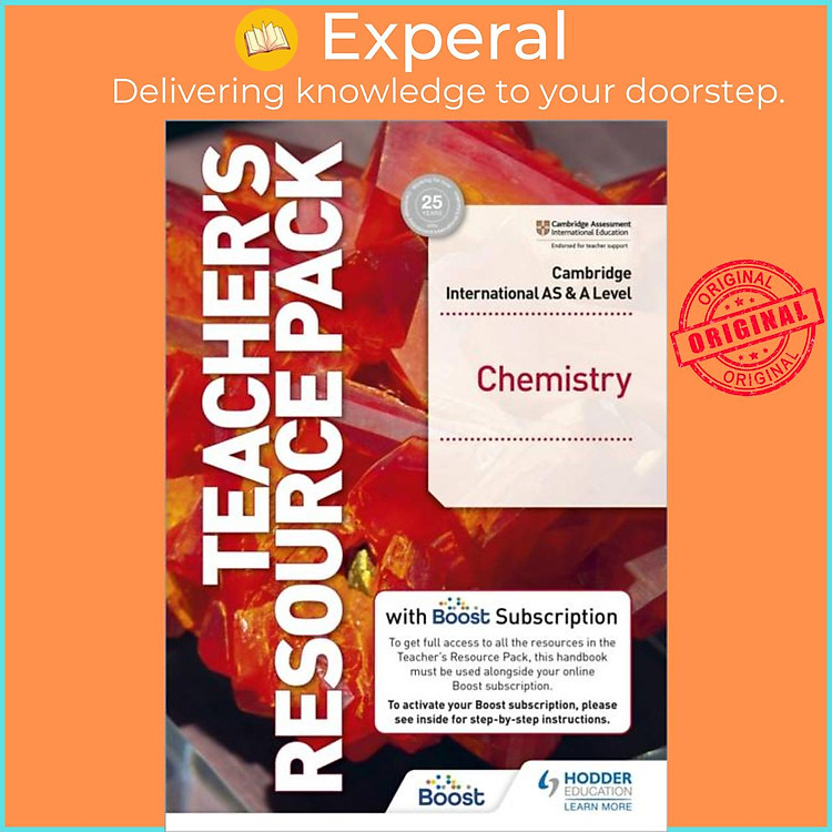 Sách - Cambridge International AS & A Level Chemistry Teacher's Resource Pack with Boost Sub by (UK edition, paperback)
